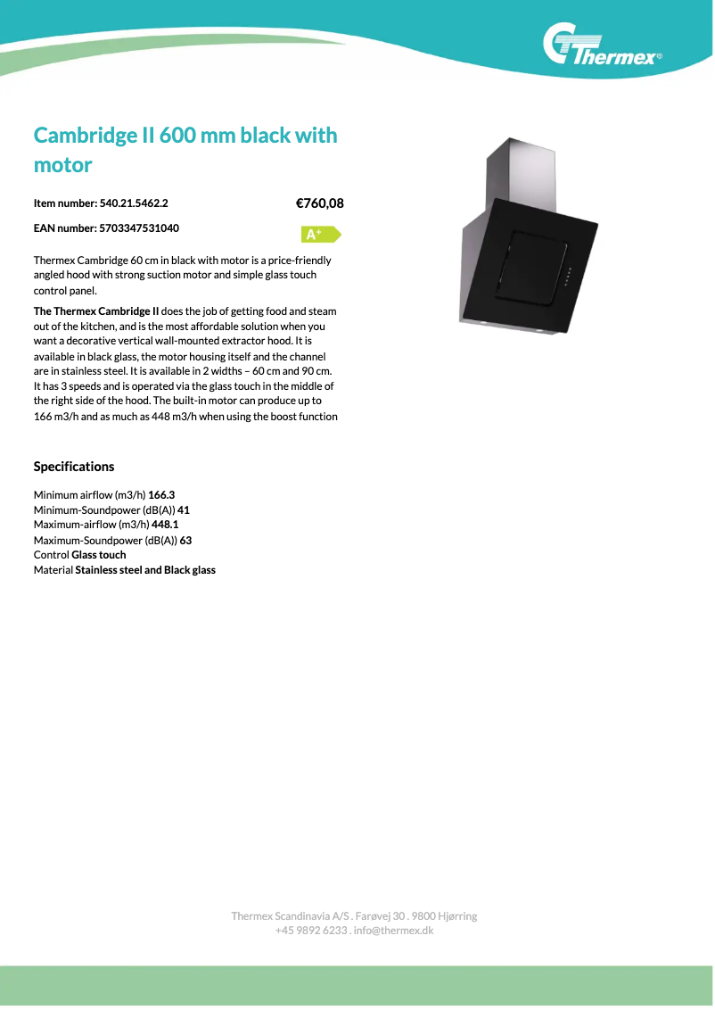 Image de la première page du manuel de l'appareil Cambridge II