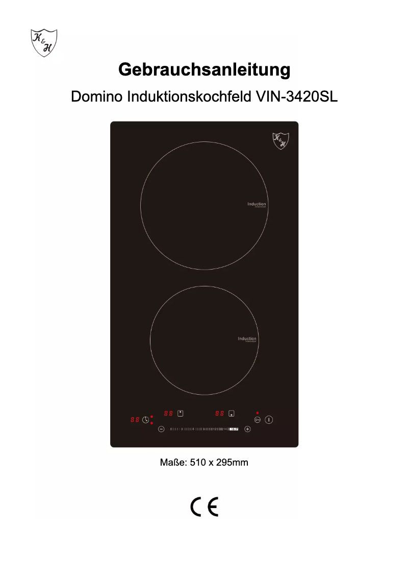 Page 1 de la notice Manuel utilisateur K&H VIN-3420SL