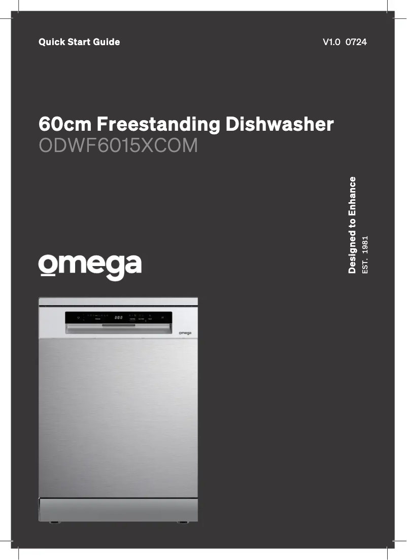 Page n°1 - Guide de démarrage rapide Omega ODWF6015XCOM