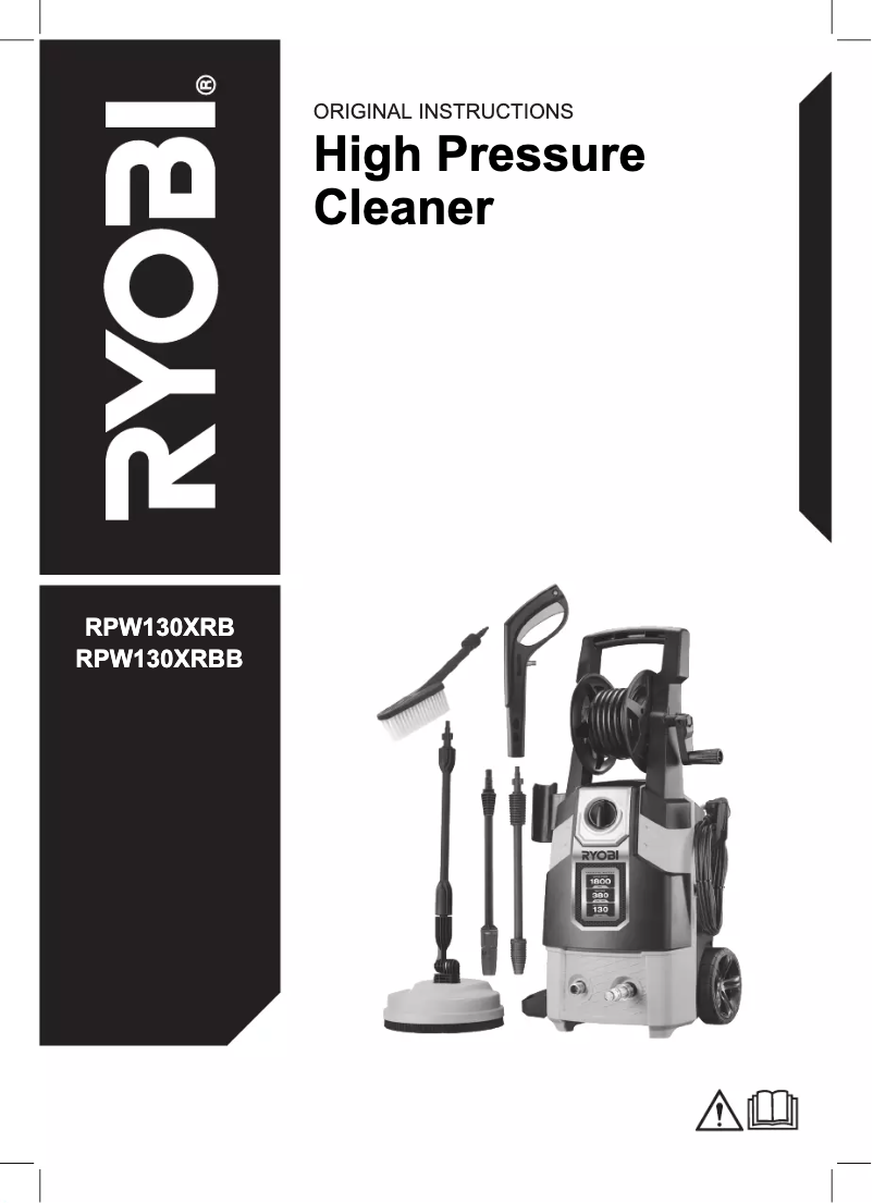 Image de la première page du manuel de l'appareil RPW130XRBB