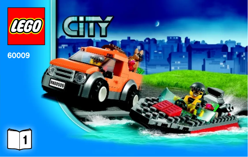 Page n°1 - Manuel utilisateur Lego Helicopter Arrest