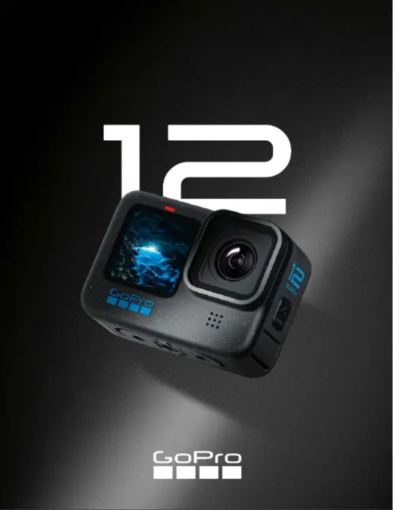 Page n°1 - Manuel utilisateur GoPro 12