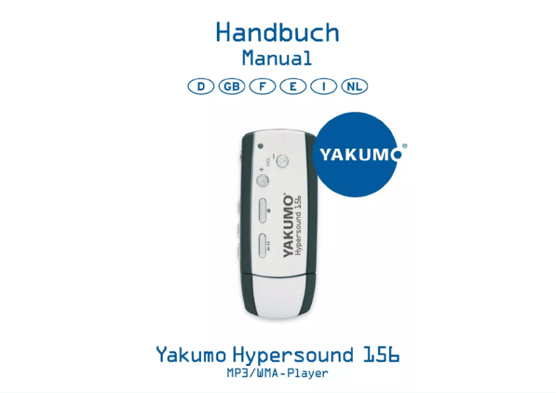 Image de la première page du manuel de l'appareil Hypersound 156