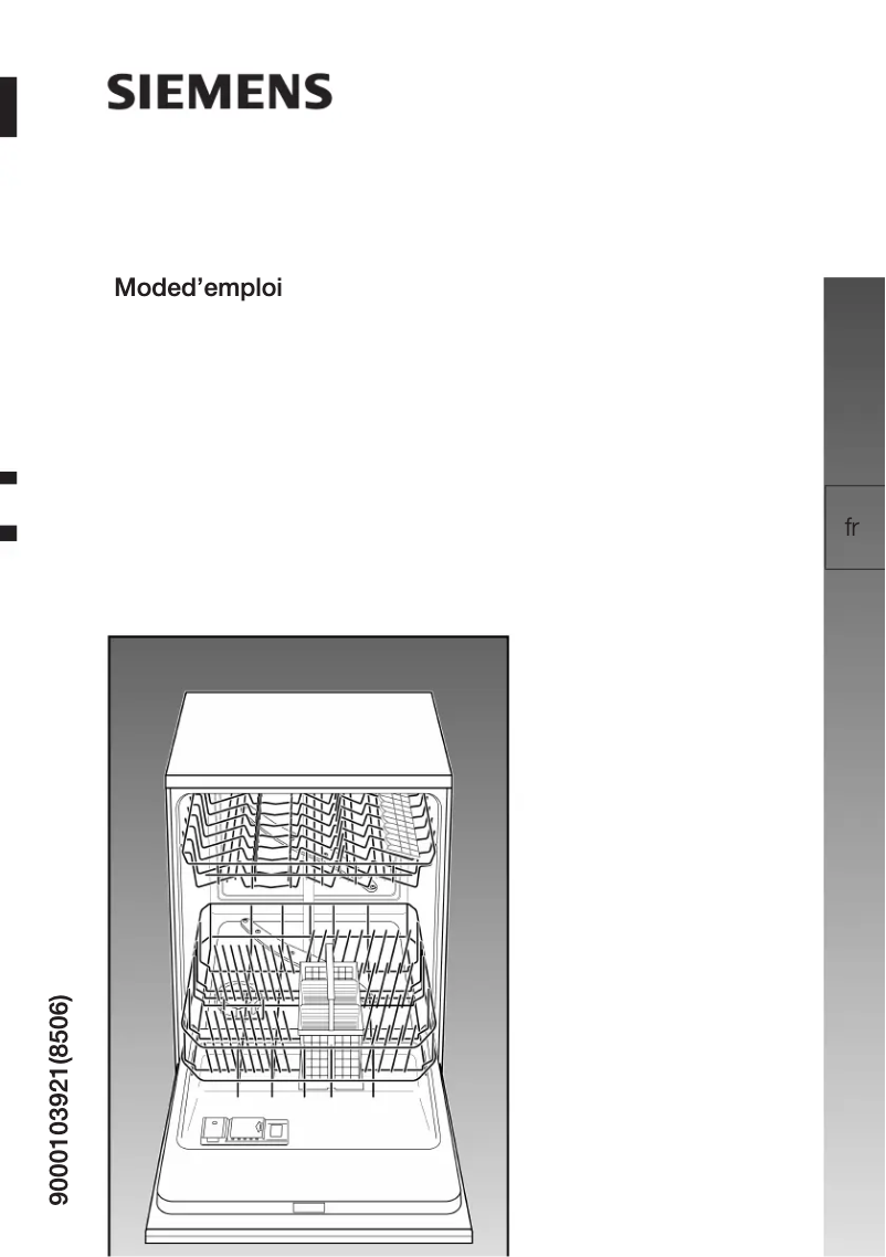 Page n°1 - Manuel utilisateur Siemens SE55E532EU