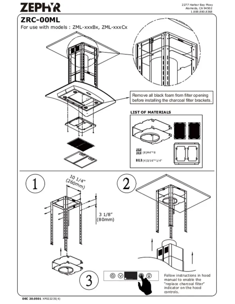 Image de la première page du manuel de l'appareil ZMLM90CG