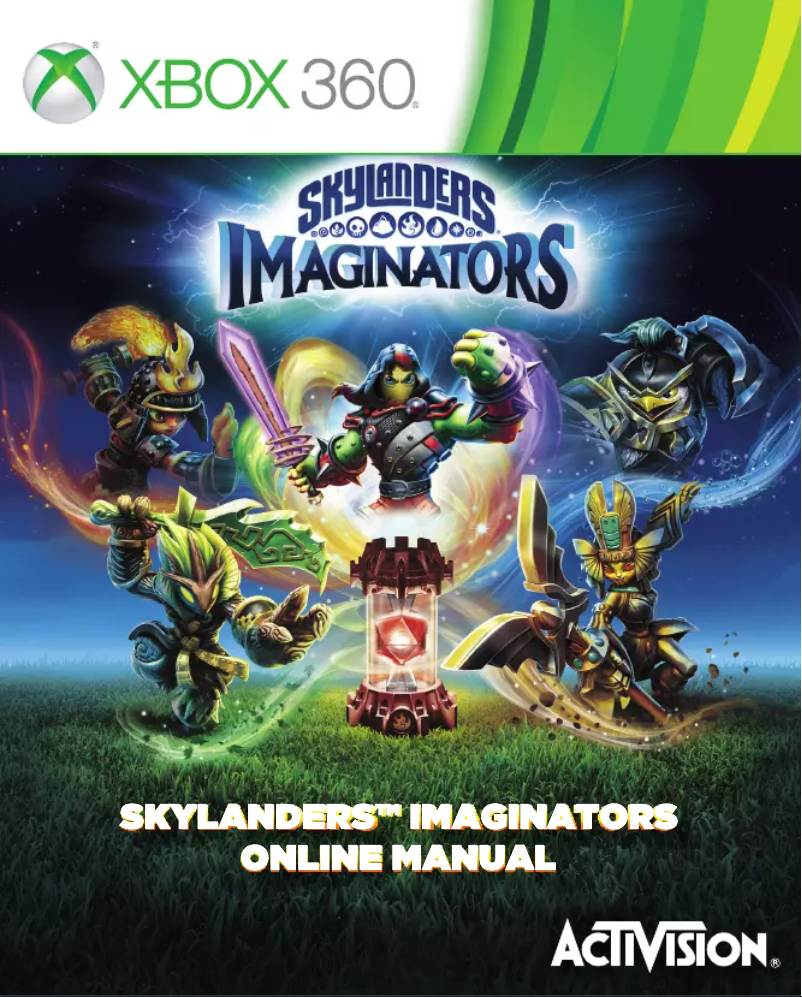 Image de la première page du manuel de l'appareil Skylanders - Imaginators (Xbox 360)