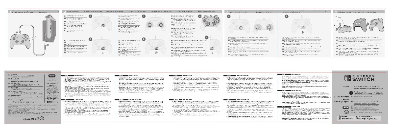 Page n°1 - Manuel utilisateur PDP Faceoff Pro