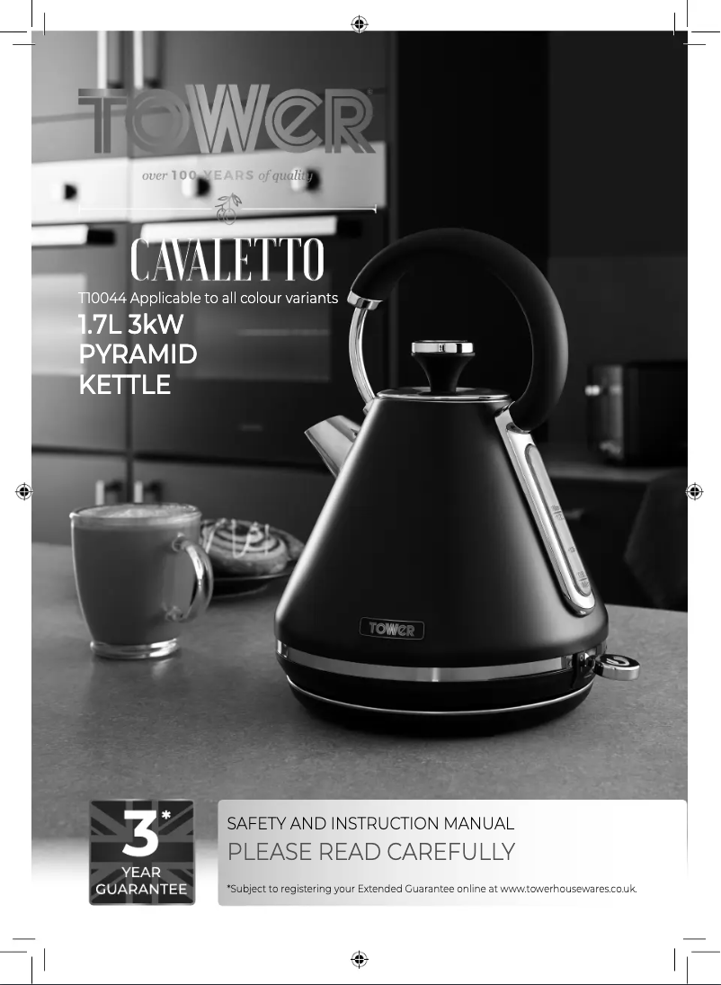 Page 1 de la notice Manuel utilisateur Tower T10044