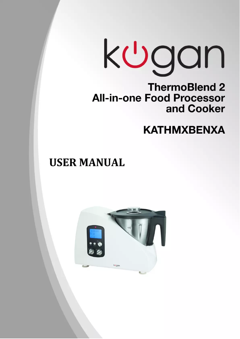 Image de la première page du manuel de l'appareil KATHMXBENXA