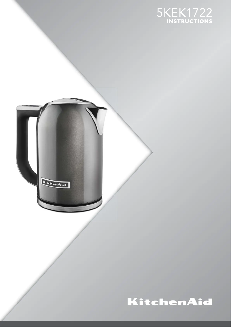 Page n°1 - Manuel utilisateur KitchenAid Artisan KEK1722