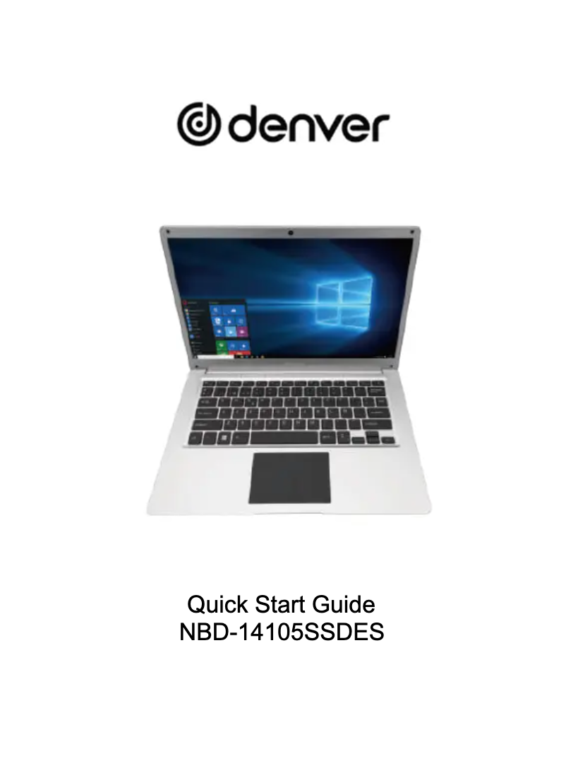 Image de la première page du manuel de l'appareil NBD-14105ES