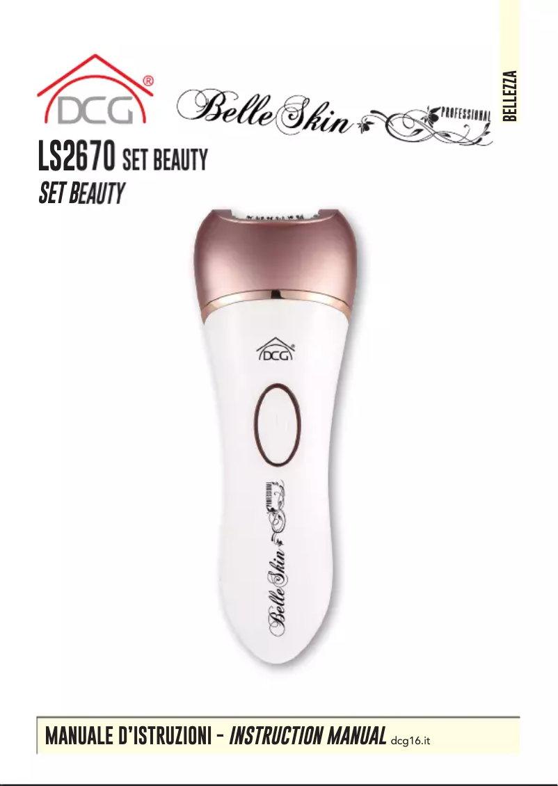 Page n°1 - Manuel utilisateur DCG LS2670