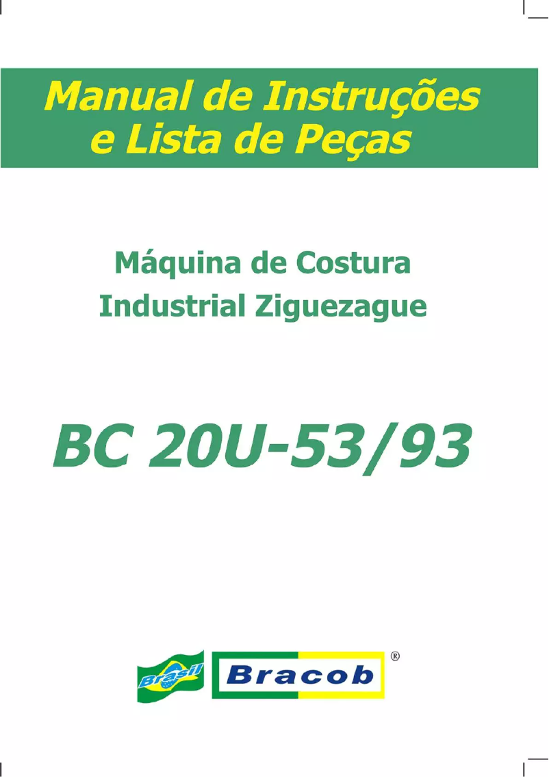 Page 1 de la notice Manuel utilisateur Bracob BC 20U-93