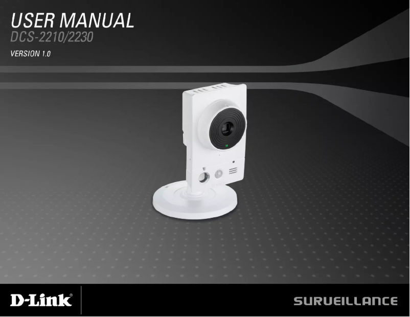 Page 1 de la notice Manuel utilisateur D-Link DCS-2230L