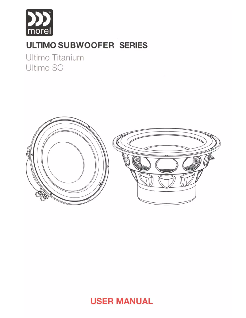 Image de la première page du manuel de l'appareil Ultimo Titanium 124