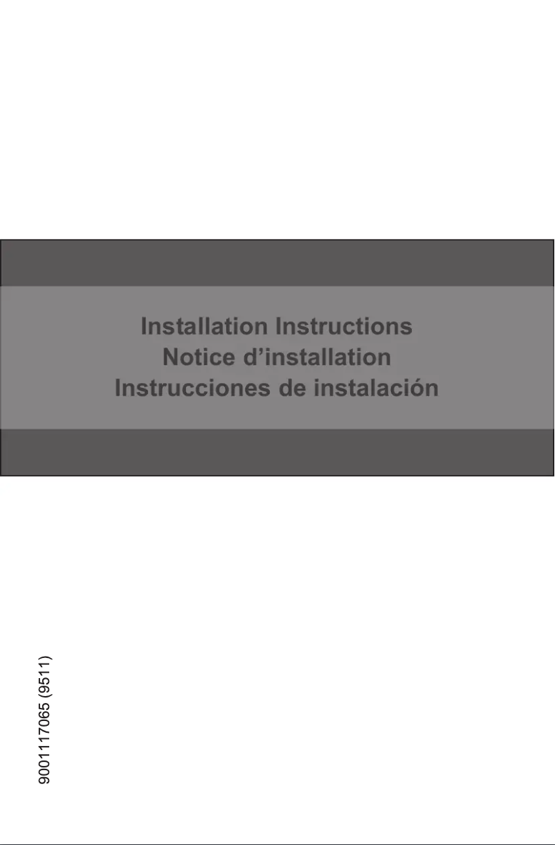 Page 1 de la notice Guide d'installation Bosch SHS5AV55UC