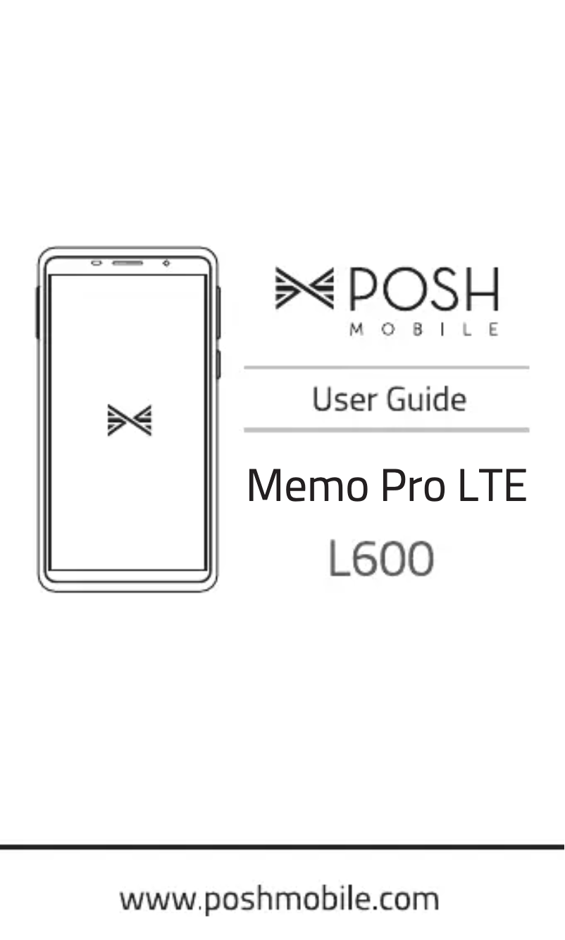 Page n°1 - Manuel utilisateur Posh Mobile Memo Pro LTE L600