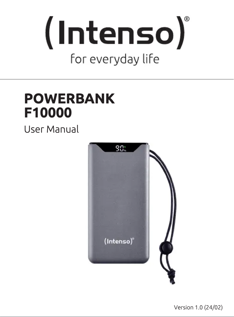 Image de la première page du manuel de l'appareil F20000