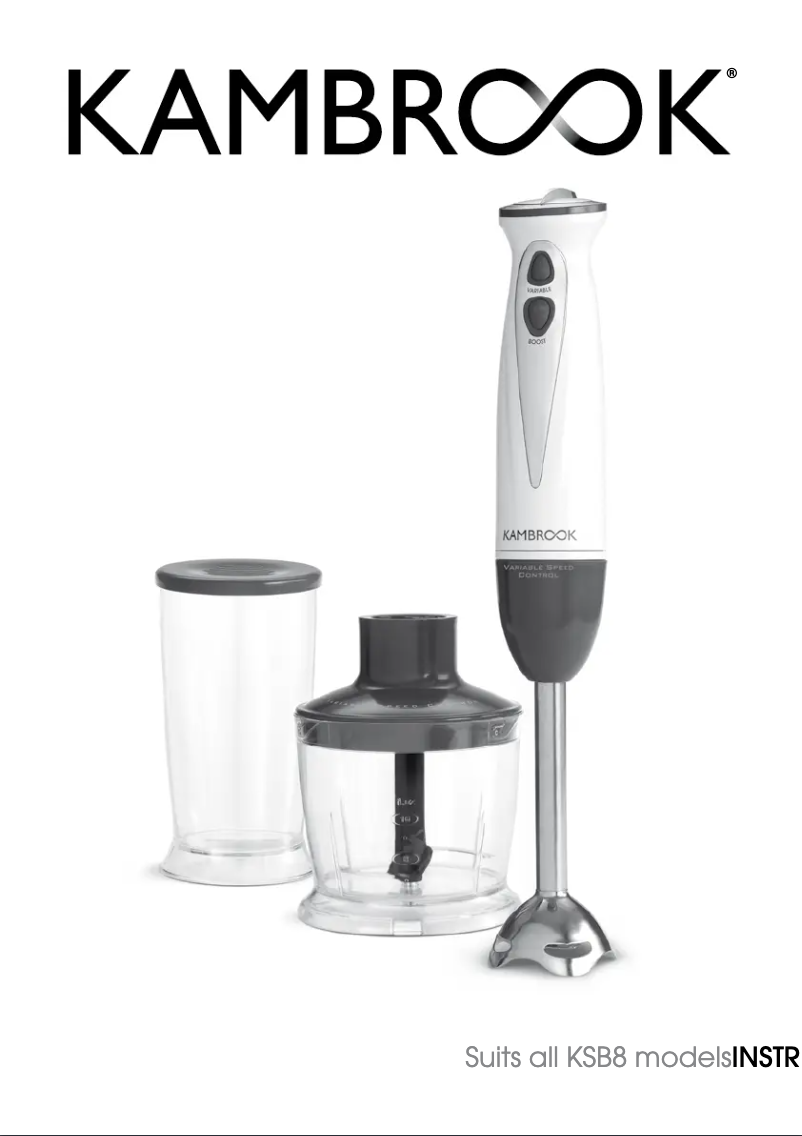 Image de la première page du manuel de l'appareil Power Drive KStealthbox SB8