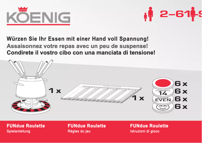 Página 1 del manual Manual de usuario Koenig B02182