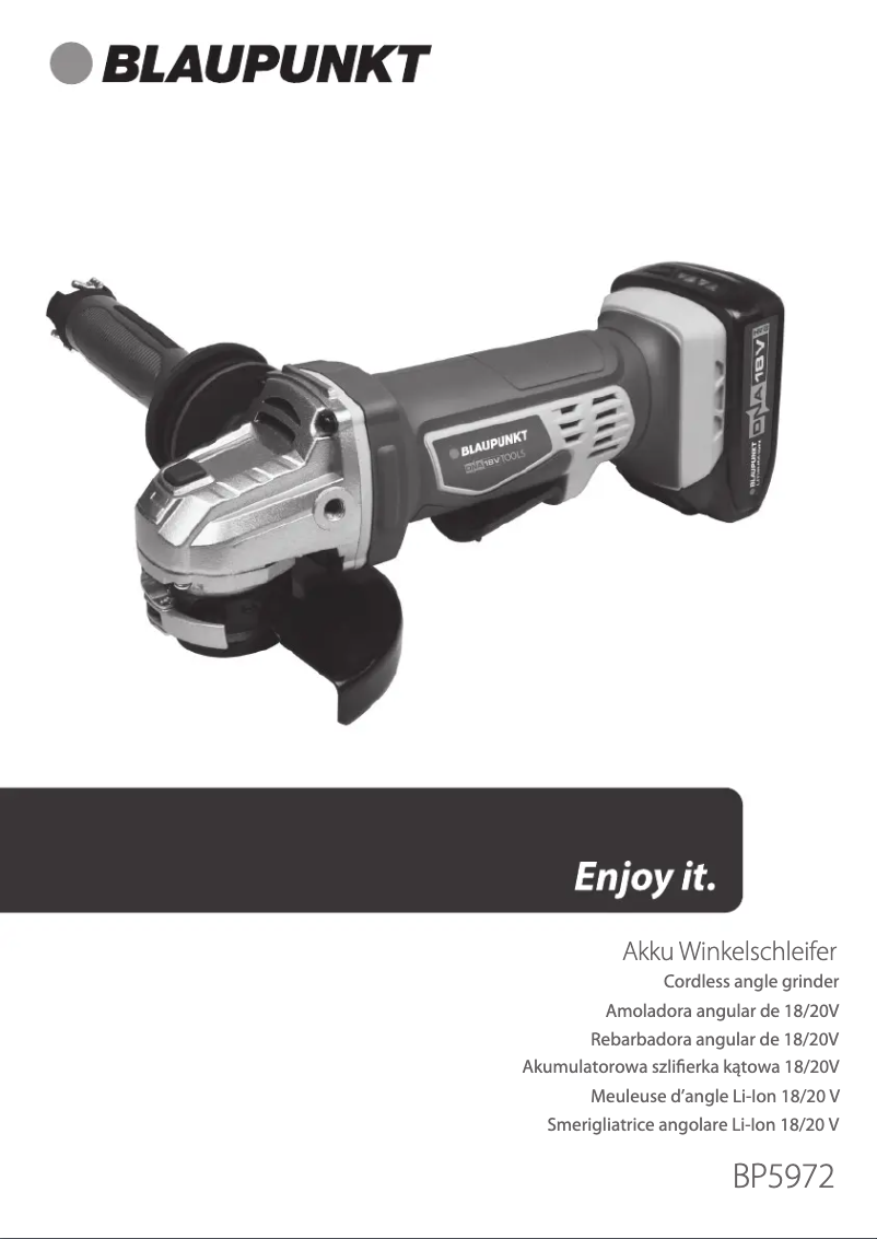 Page n°1 - Manuel utilisateur Blaupunkt BP5972