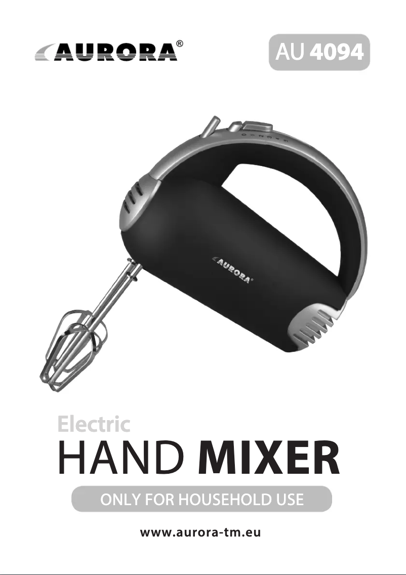 Page 1 de la notice Manuel utilisateur Aurora AU4094