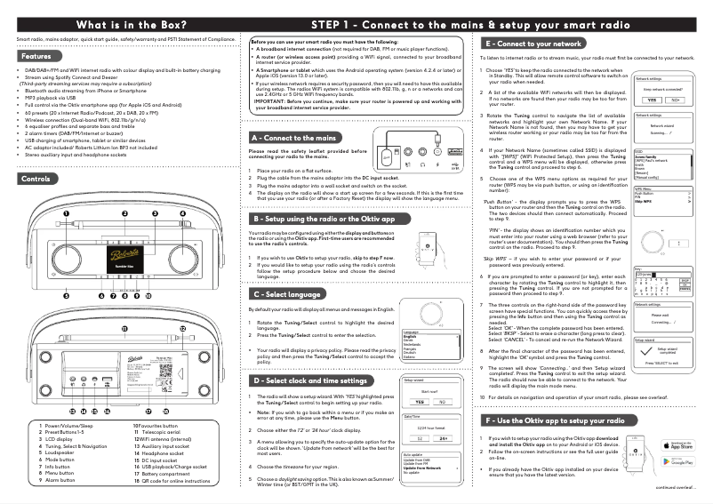 Page 1 de la notice Manuel utilisateur Roberts Rambler Max