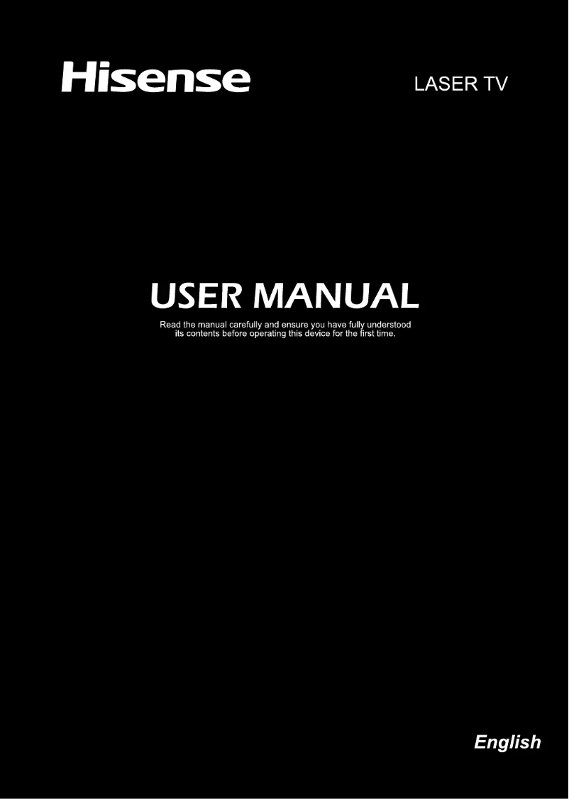 Page 1 de la notice Manuel utilisateur Hisense 100L9G-B12