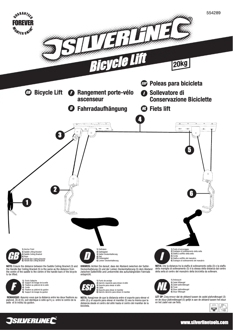 Page n°1 - Manuel utilisateur Silverline 554289