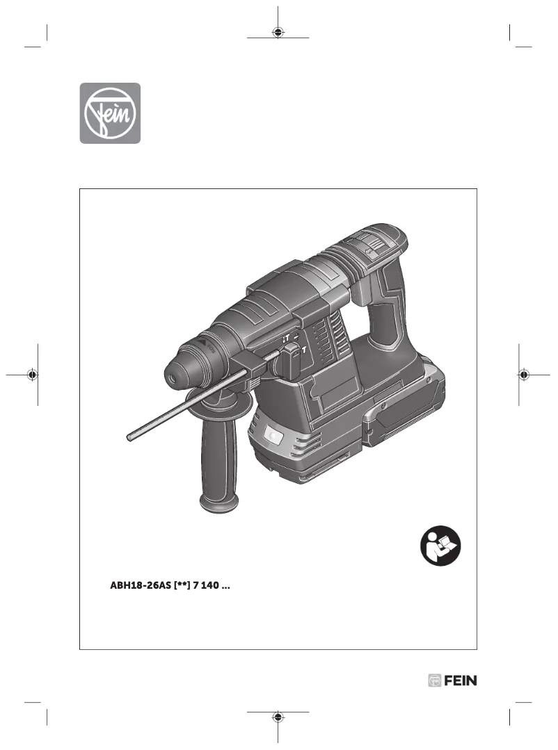 Image de la première page du manuel de l'appareil ABH 18