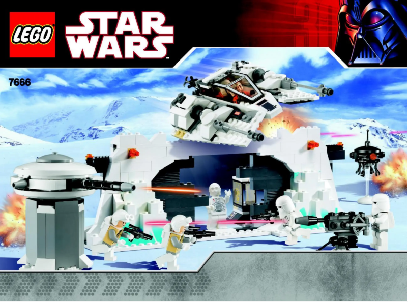 Page n°1 - Manuel utilisateur Lego Star Wars 7666