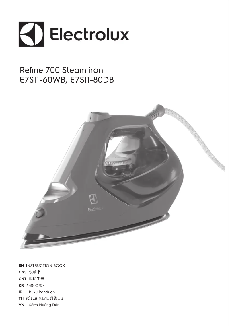 Page 1 de la notice Manuel utilisateur Electrolux Refine 700 E7SI1-60WB