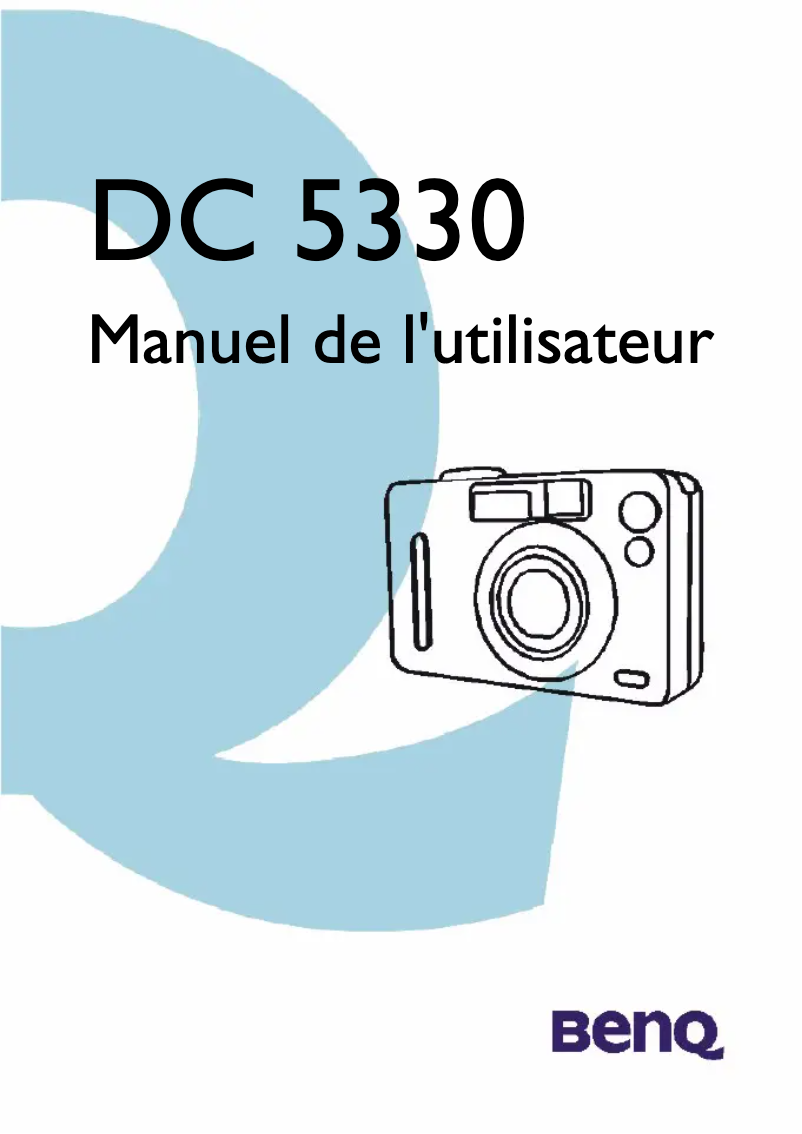 Image de la première page du manuel de l'appareil DC 5330