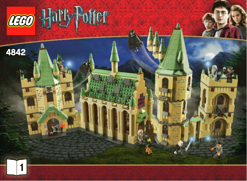 Page n°1 - Manuel utilisateur Lego Hogwarts Castle
