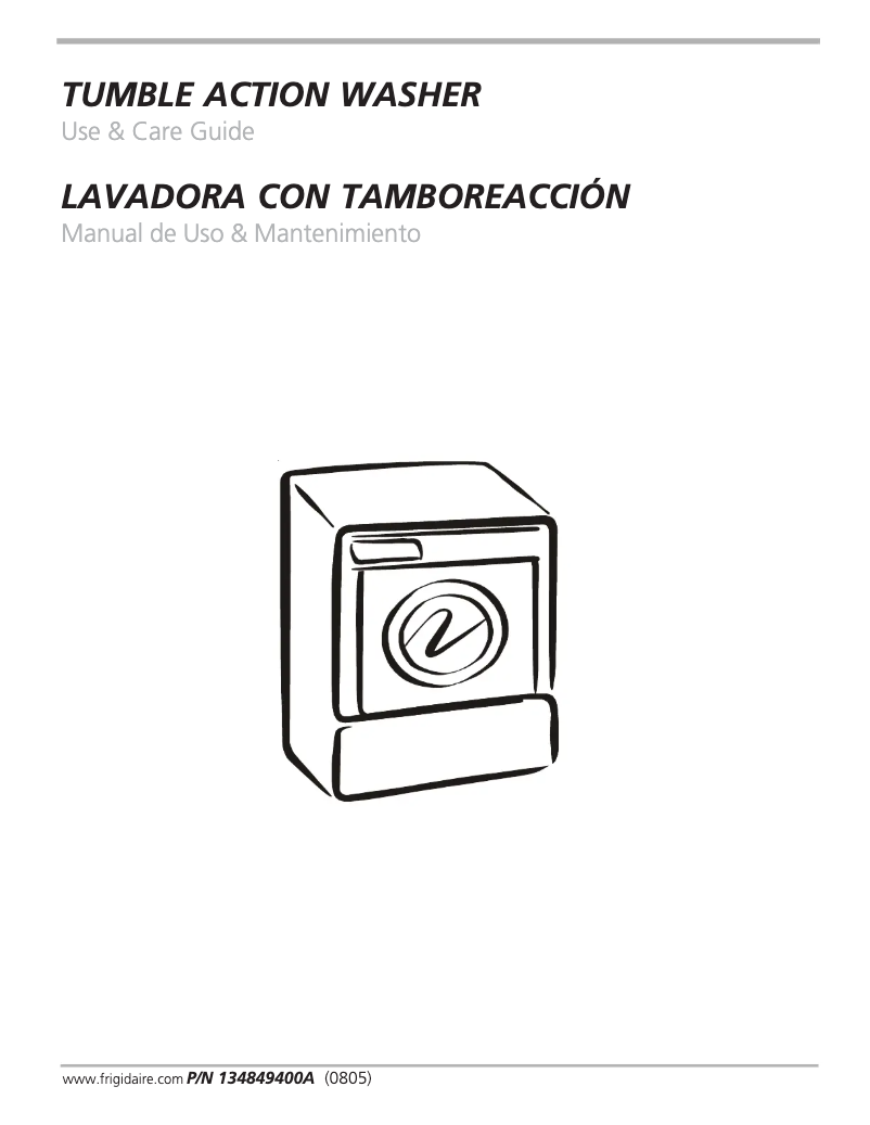 Image de la première page du manuel de l'appareil LTF2140FS