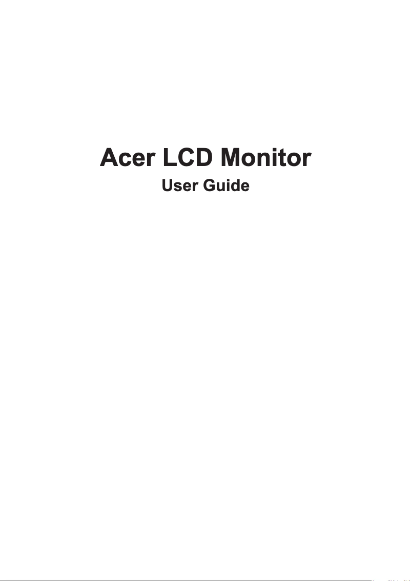 Page n°1 - Manuel utilisateur Acer Predator X38