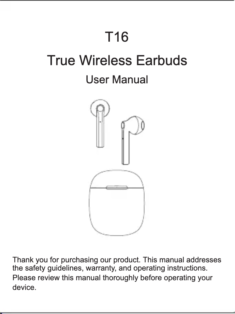 Page n°1 - Manuel utilisateur Letscom T16