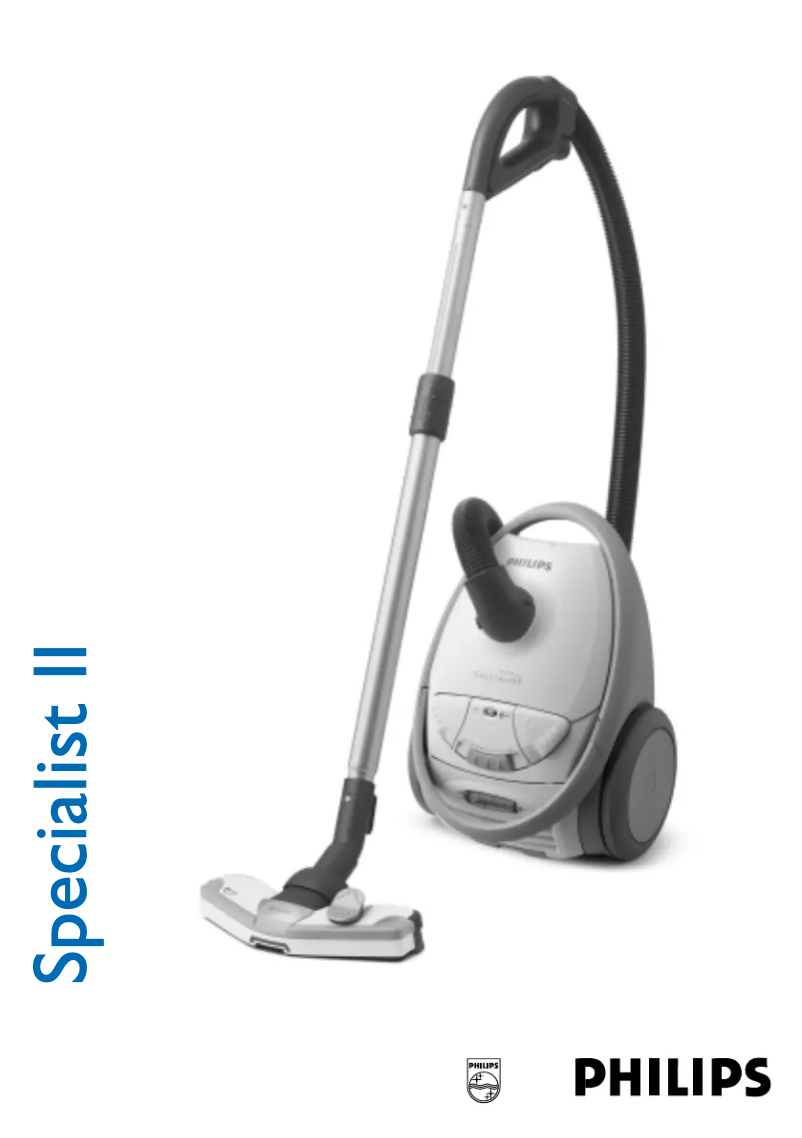 Image de la première page du manuel de l'appareil Specialist II FC9128