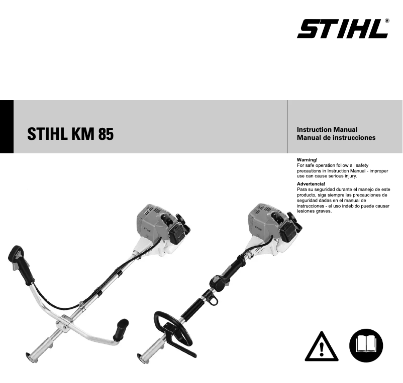 Page n°1 - Manuel utilisateur Stihl KM 85