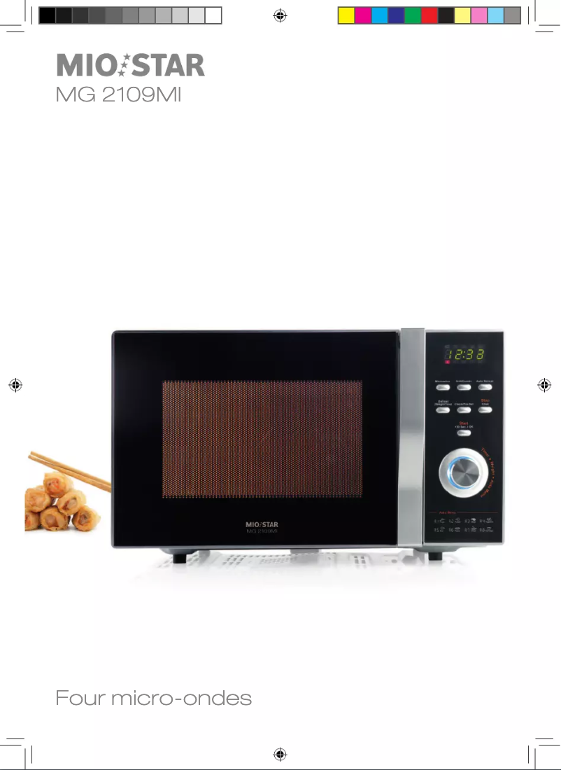 Image de la première page du manuel de l'appareil MG 2109MI