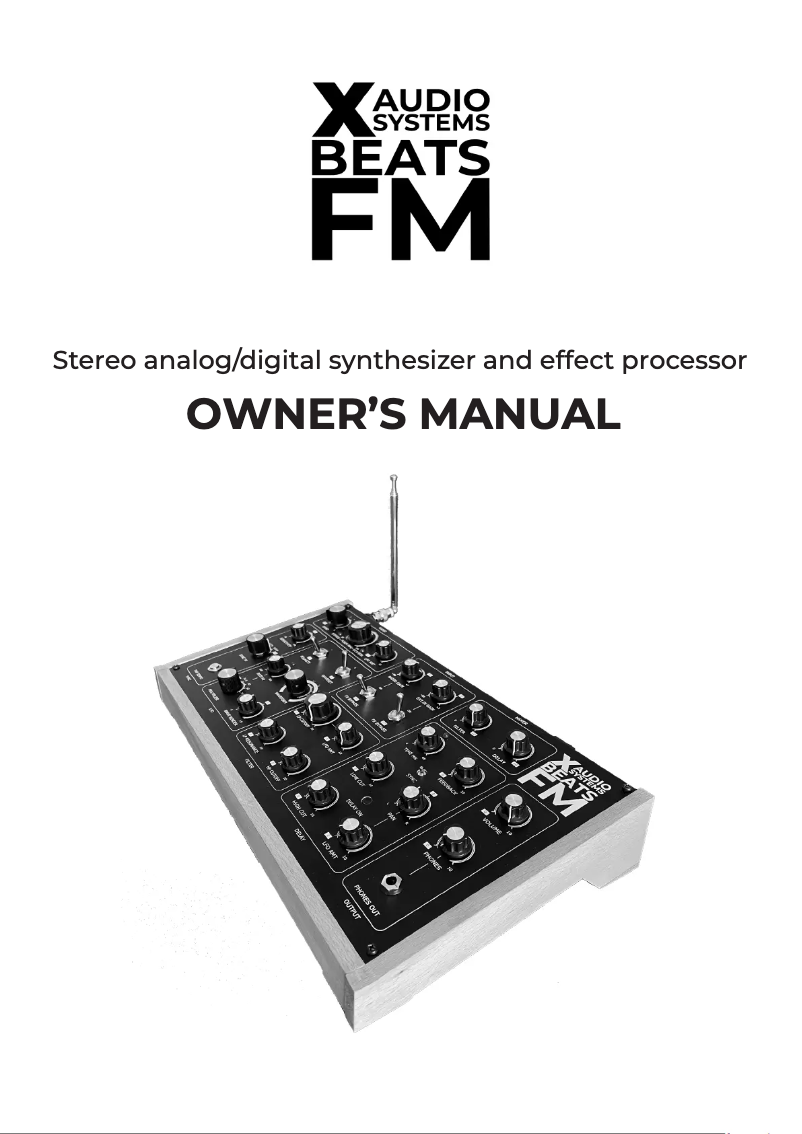 Image de la première page du manuel de l'appareil Beats FM