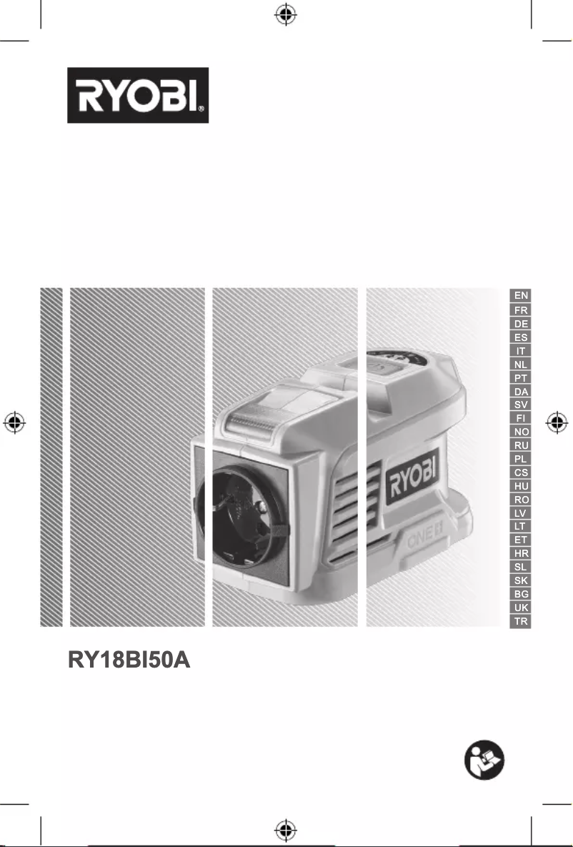 Page n°1 - Manuel utilisateur RYOBI One+ RY18BI150A
