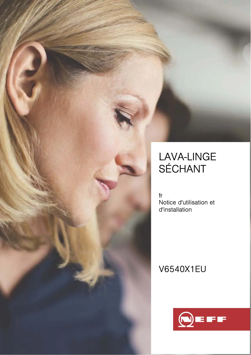 Image de la première page du manuel de l'appareil V6540X1EU