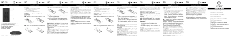 Image de la première page du manuel de l'appareil IB-189U3