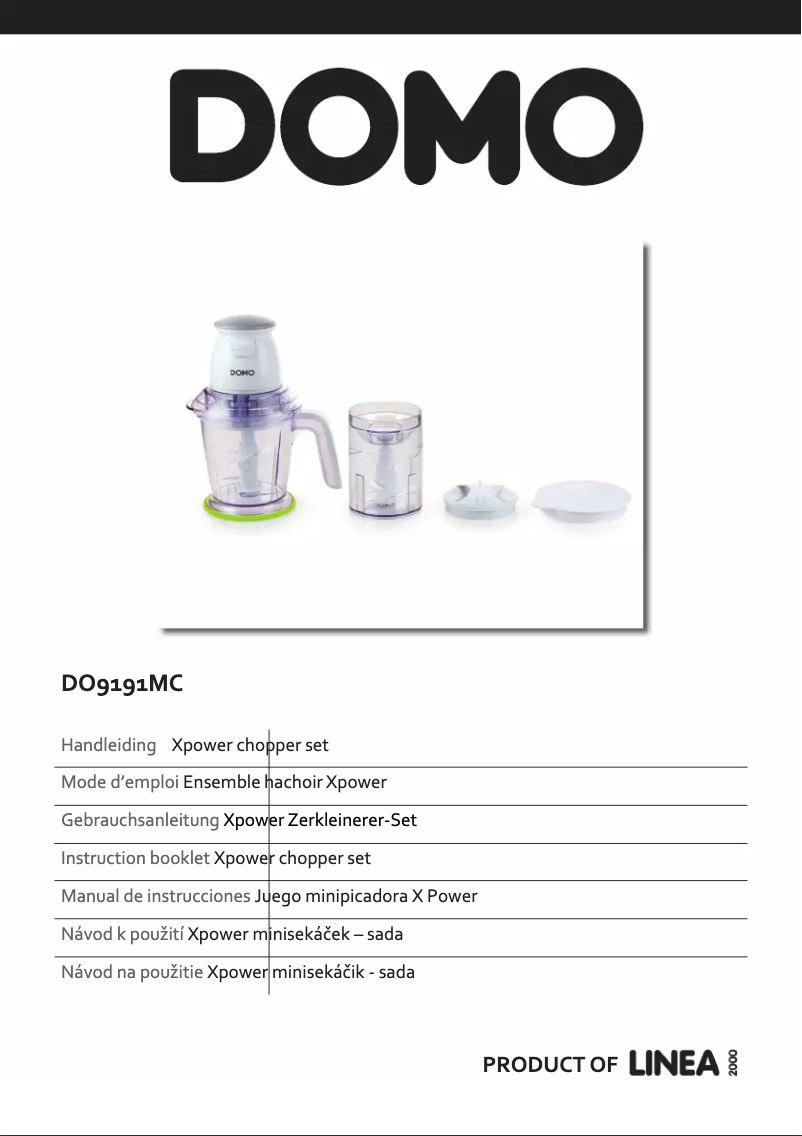 Page 1 de la notice Manuel utilisateur Domo DO9191MC