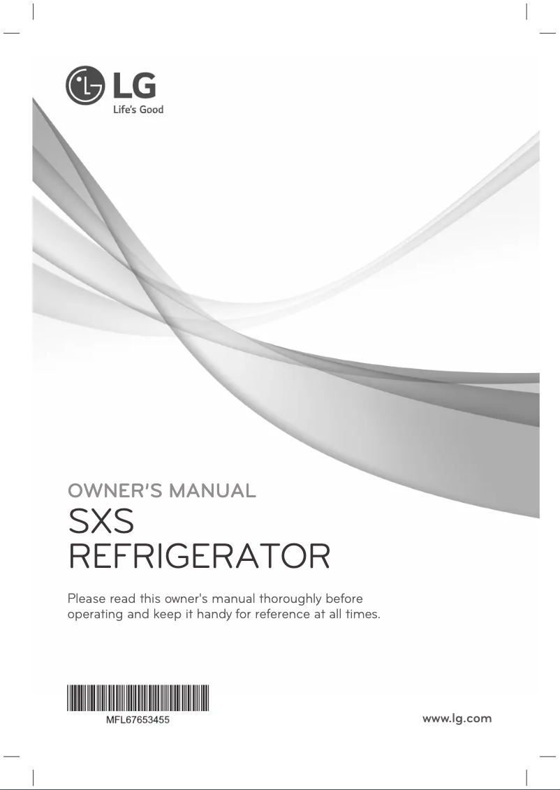 Image de la première page du manuel de l'appareil LS292BBSL