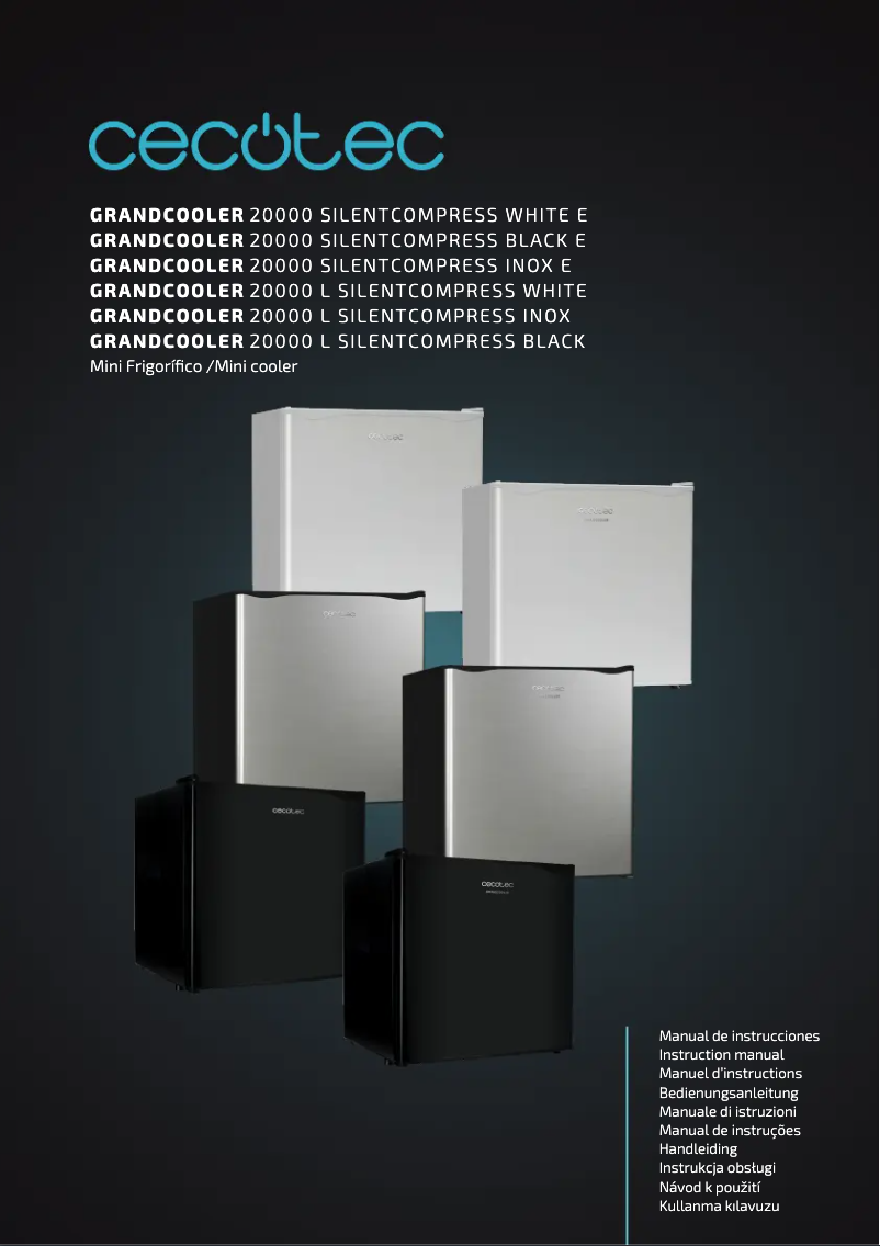 Image de la première page du manuel de l'appareil GrandCooler 20000 SilentCompress