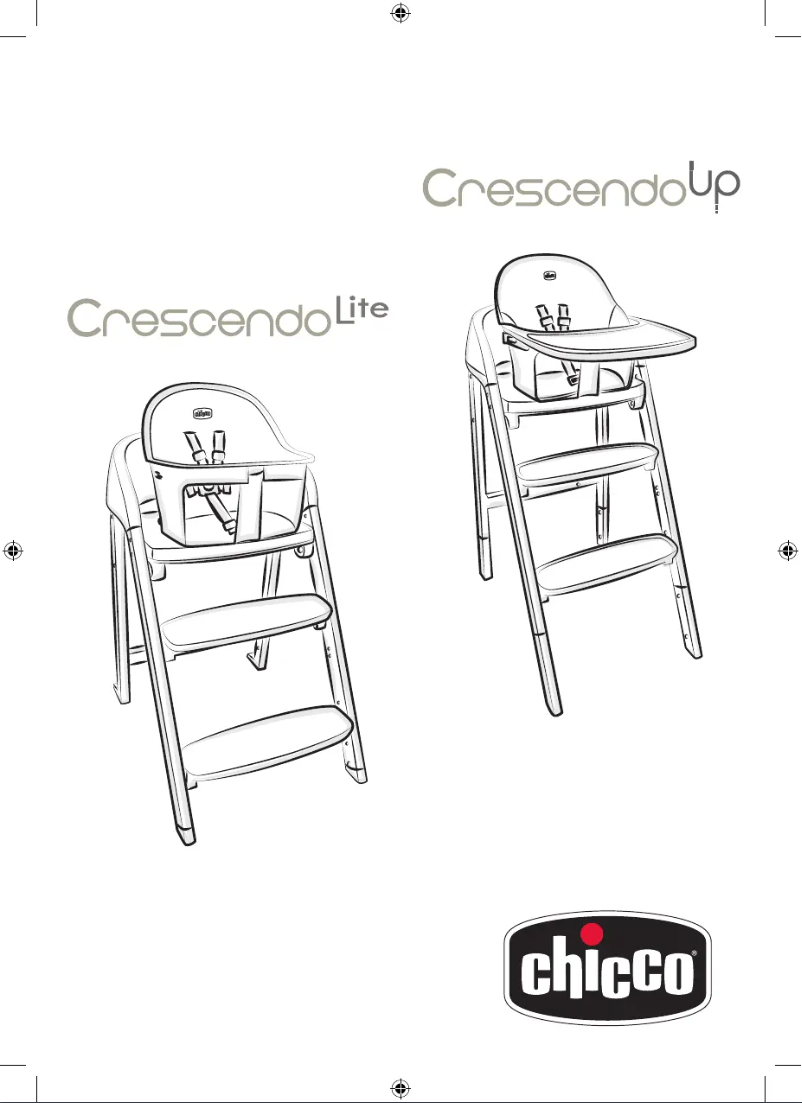 Image de la première page du manuel de l'appareil Crescendo Up