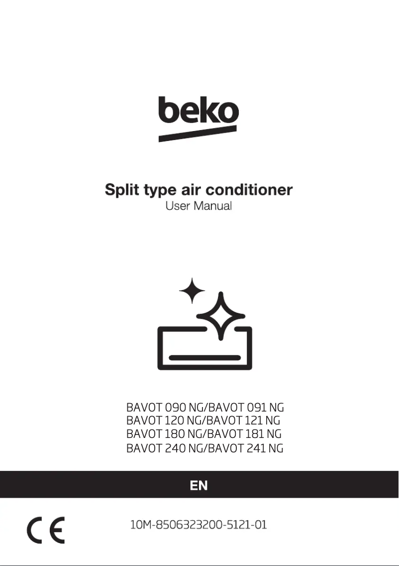 Page 1 de la notice Manuel utilisateur Beko BAVOT 090 NG / BAVOT 091 NG