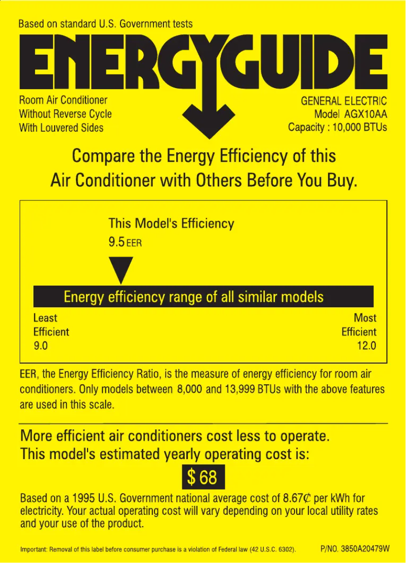 Image de la première page du manuel de l'appareil AGX10AA
